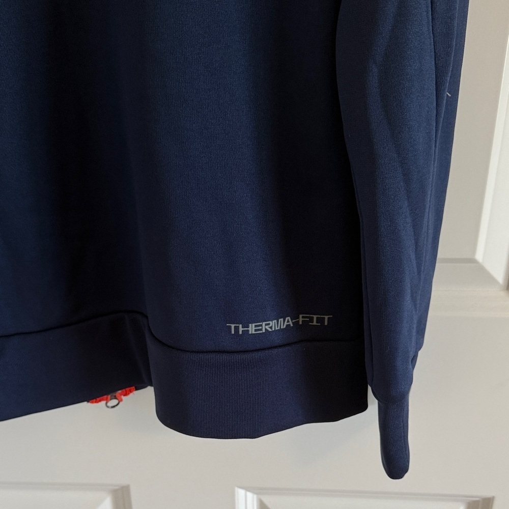 Nike Therma-Fit Illinois Navy Blue Zip-Up Jacket XS - Picture 6 of 8
